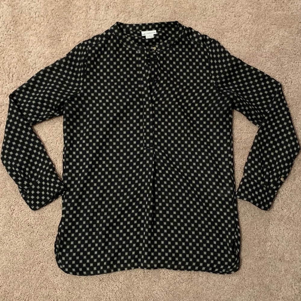 LIZ CLAIBORNE | long sleeve blouse